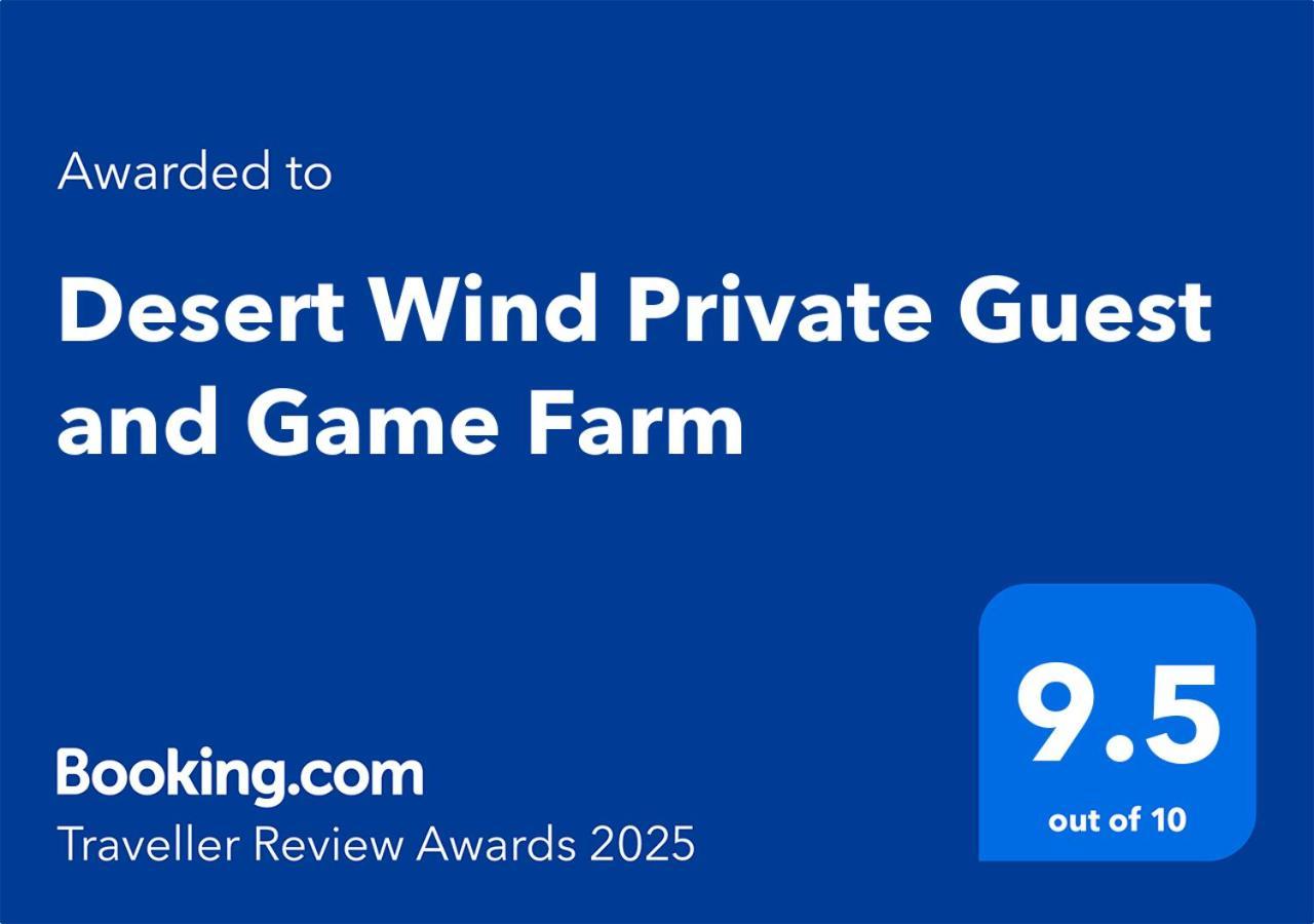 Desert Wind Private Guest And Game Farm Montagu Exteriör bild